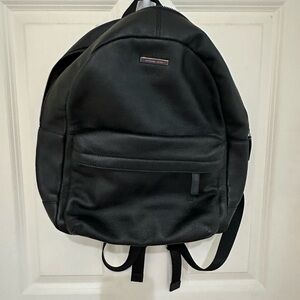 NWT Michael Kors Midnight Black Leather “Stephen” Bag.